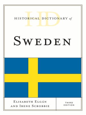 cover image of Historical Dictionary of Sweden